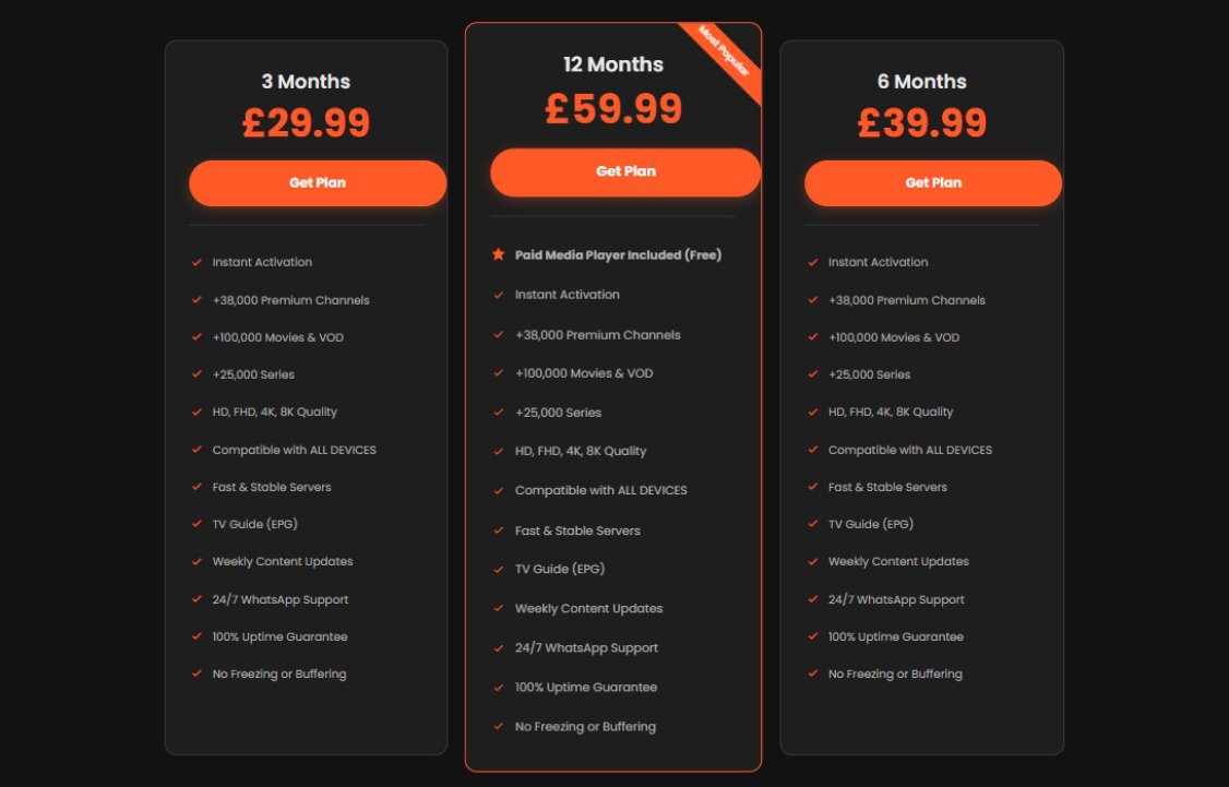 🔥 Limited Time: Get 12 Months of IPTV + Free Player for £59.99